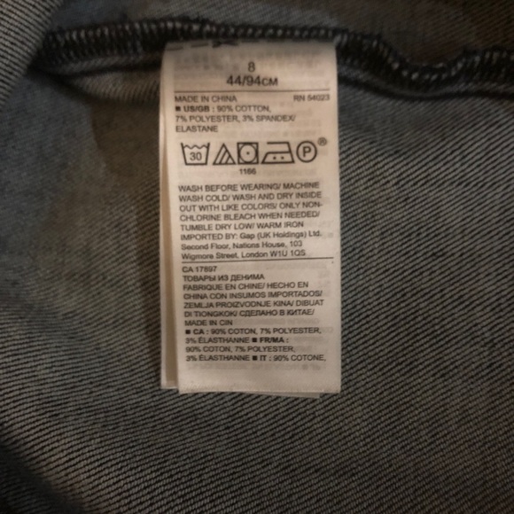 Banana Republic Dark Denim Structured Dress - Picture 5 of 5